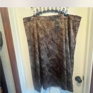 Torrid Animal Print Skirt